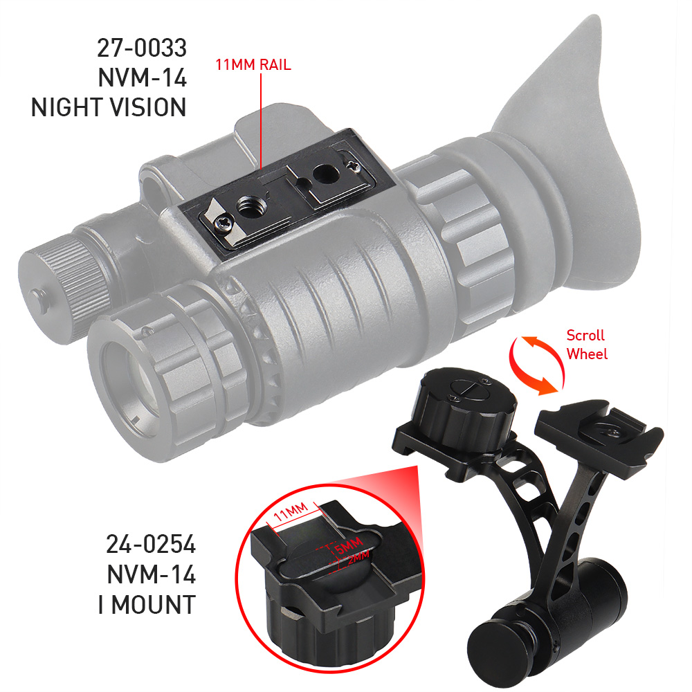 NVM-14 Helmet Mount Bracket I